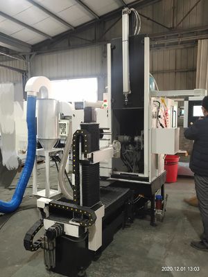 Robotla Keskin Çakmak Bıçağı CNC kum püskürtme makinesi
