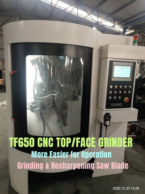CNC Fonksiyon Bevel Angle Saw Blade Sharpening Equipment Dairesel Çakmak Keskinleştirici