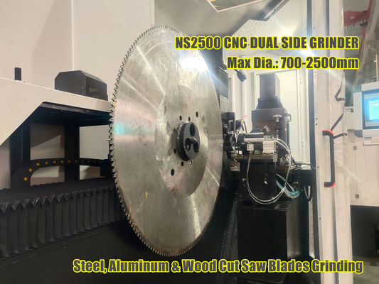 Yüksek hassasiyetli CNC fonksiyonlu testere bıçağı öğütme makinesi