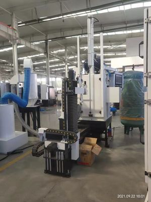 Dairesel Çakmak Bıçağı CNC Kum Patlatma Makinesi Ahşap İşlemcilik Endüstrileri