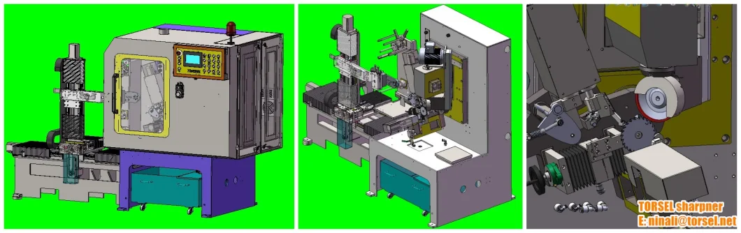 ATZ400 / ATZ500 CNC Fonksiyonu TCT Yukarı Dairesel Çakma Bıçağı Dökücü 6